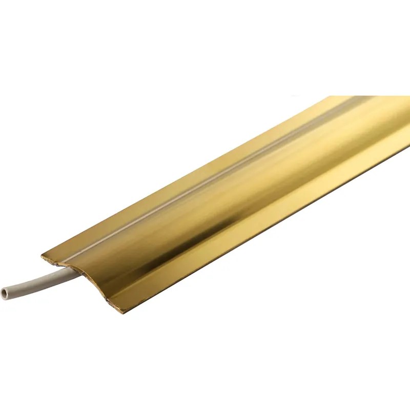 Snelle Levering Coprigiunto adesivo Copricavi in ottone 8 mm x 40 mm x 2000 mm