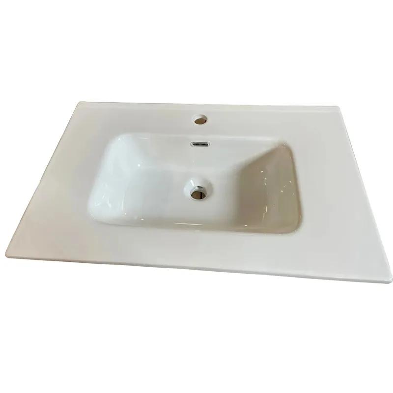 Koopje Lavabo da incasso Mary 75x46 cm in ceramica bianca