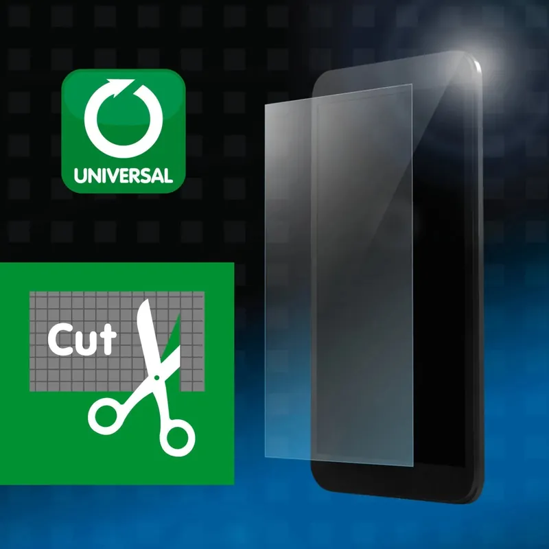 2 pellicole protettive trasparenti per smartphone 175x100mm Seizoensaanbieding