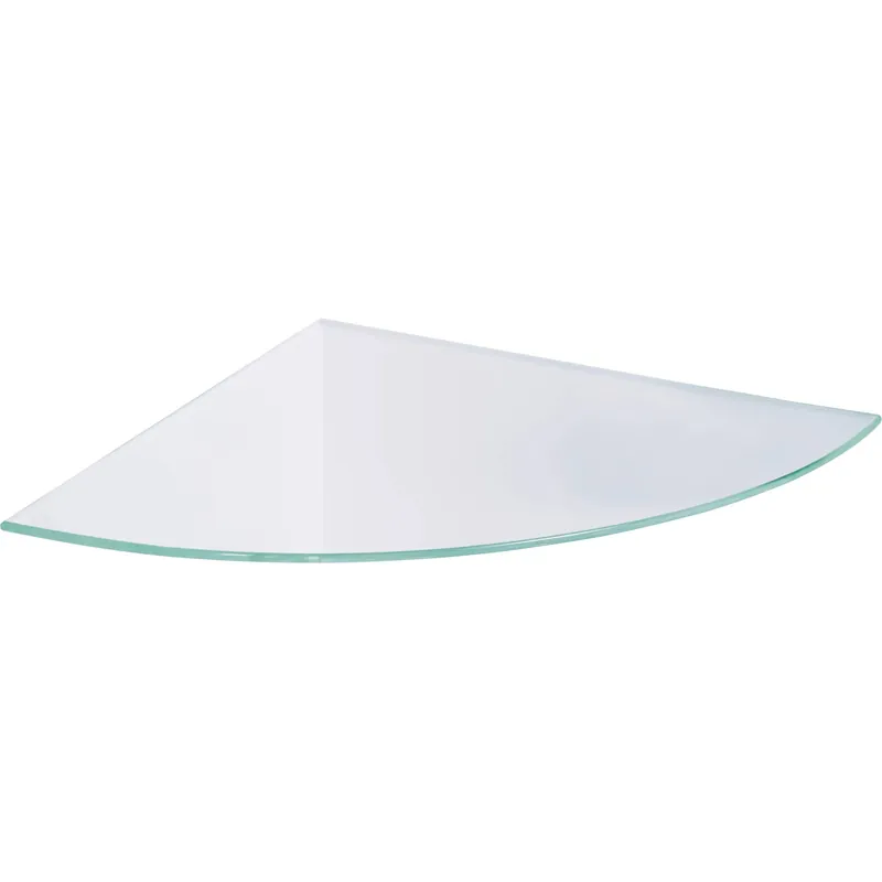 Mensola angolare in vetro Villar 250x250x6 mm Gereduceerde Prijs