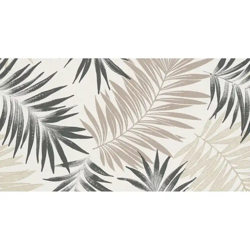 Uitverkoop Carta da parati felce beige nera