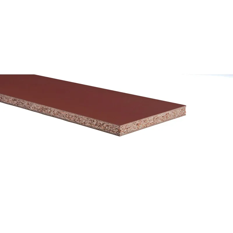Top cucina melaminico Shine red 280x160x sp 18 mm al taglio Superprijs
