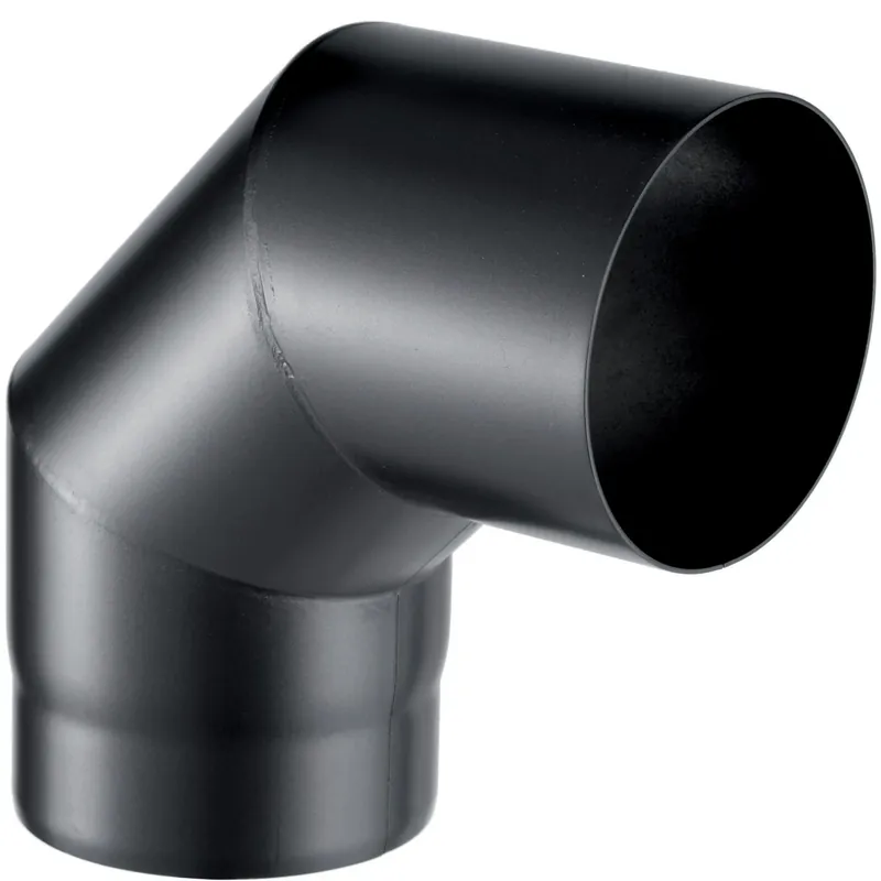 Laatste Kans Curva 90° linea legna nero Ø 150