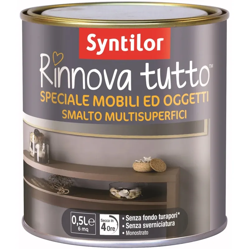 Smalto all`acqua per mobili e oggetti effetto nero 500 ml Rechtstreeks Van De Fabrikant