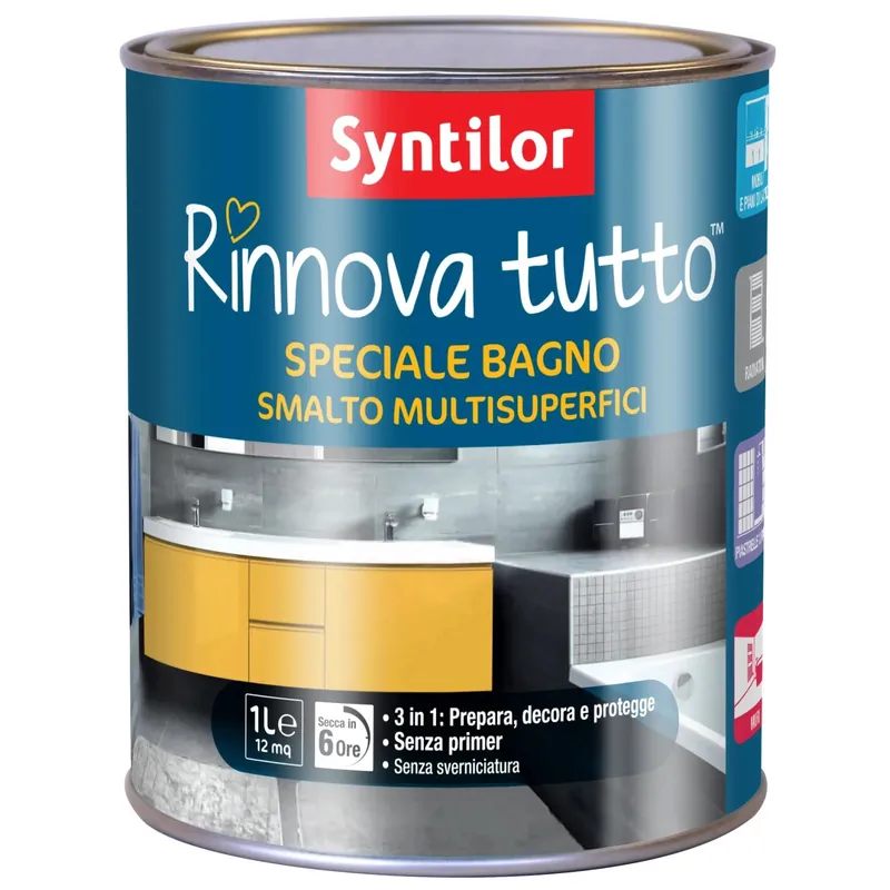Gecertificeerd Syntilor Smalto all`acqua Rinnova tutto Speciale bagno sabbia 1 l