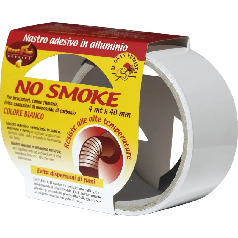 Nastro adesivo in alluminio 4 m x 4 cm bianco Voordeelprijs