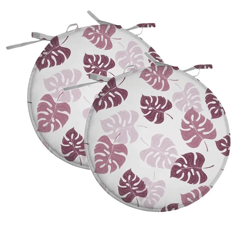 Voordeelprijs Cuscini per sedia Foglia rosa 2pz Ø 40 cm