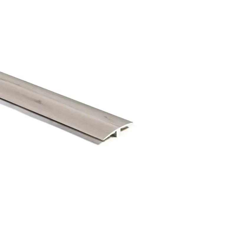 Snelle Levering Profilo per finitura pavimenti SPC rovere ghiaccio 7x34x900 mm