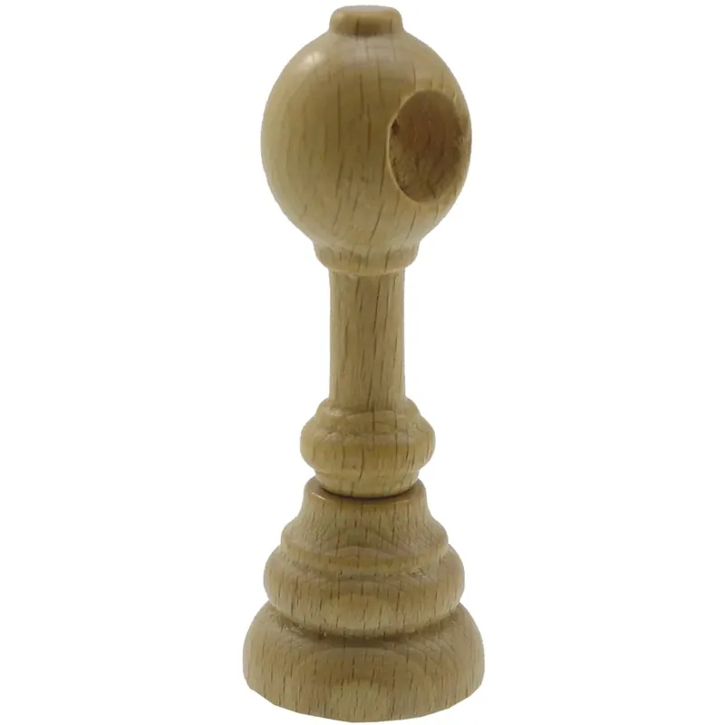 Nieuw Supporto bastone tenda regolabile Ø 1,1 x L 7,5 cm naturale