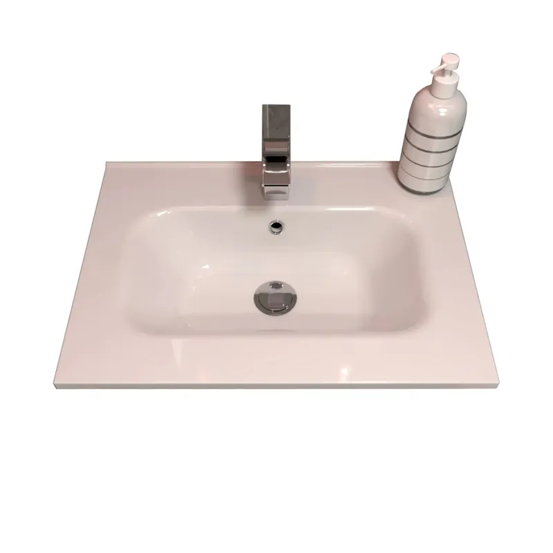 Rechtstreeks Van De Fabrikant Lavabo bianco in ceramica 60 cm