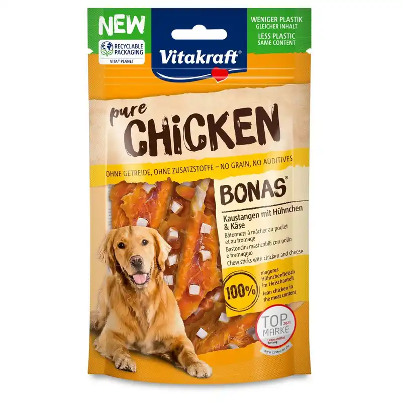 Bestseller Bastoncini pollo+formaggio CHICKEN Bonas® 80 g
