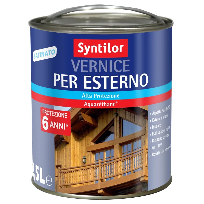 Vernice per esterno effetto satinato incolore Alleen Vandaag