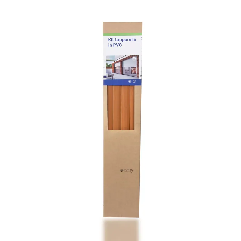 Merkproduct Tapparella avvolgibile in PVC Legno scuro 83x160 cm