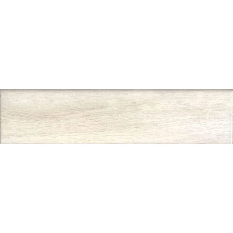 Battiscopa Listone Radica gres porcellanato legno beige chiaro 8 cm x 33,3 cm Shop Nu
