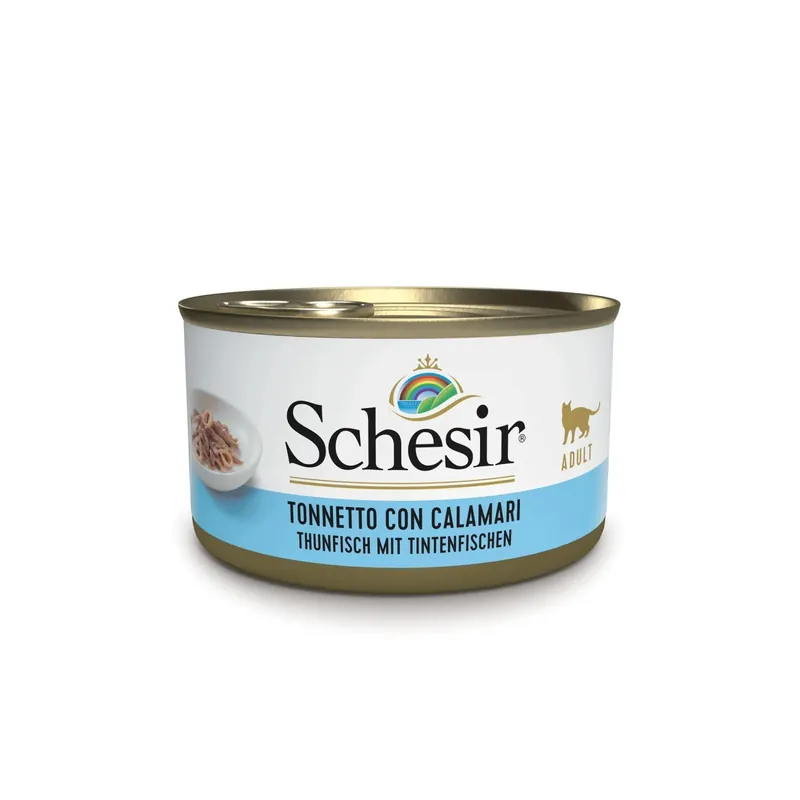 Cibo umido per gatti con Tonnetto e calamari 85 g Actieprijs