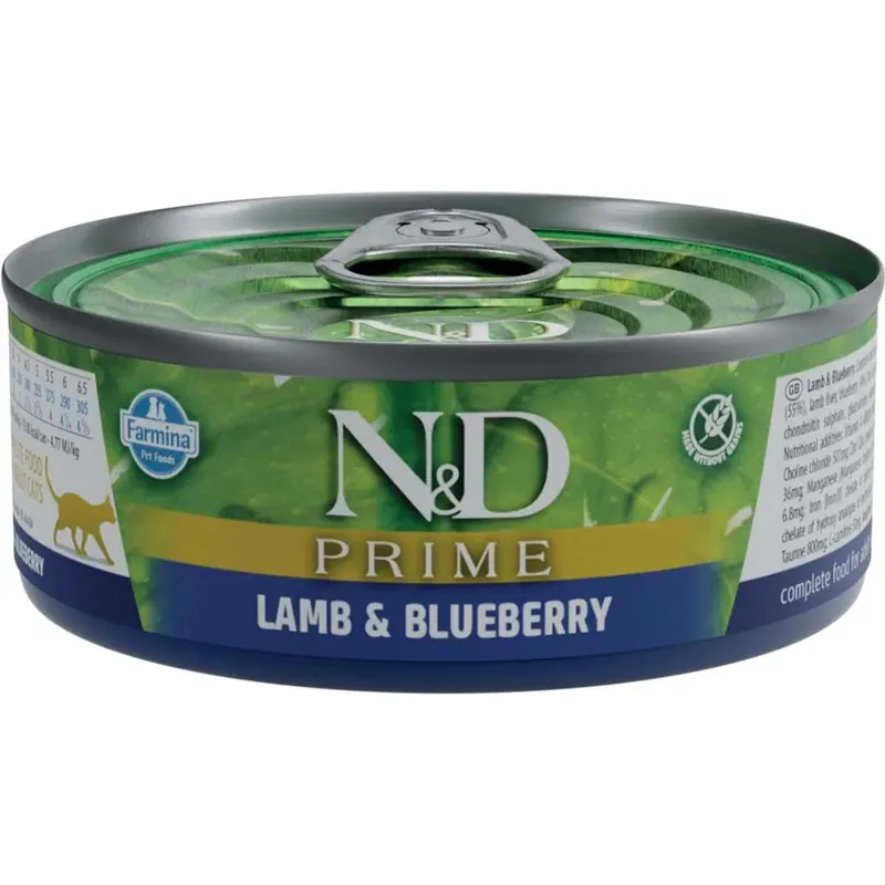 Dagaanbieding Cibo umido per gatti N&D agnello e mirtilli lattina 70 g