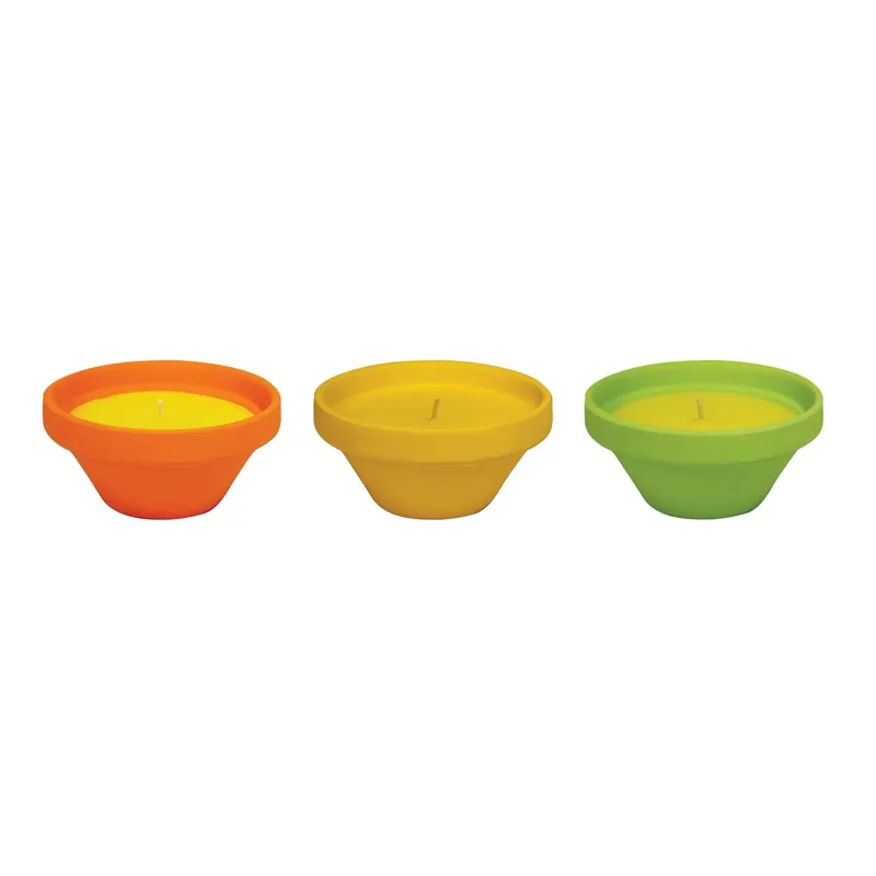 Betrouwbaar Antizanzare vaso in terracotta alla citronella Flortis Caribe Ø 12 cm