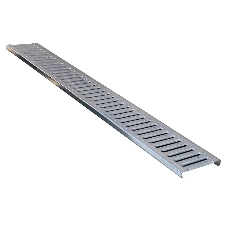Griglia per scolo acqua piovana in metallo 130 x 1000 mm Express Levering