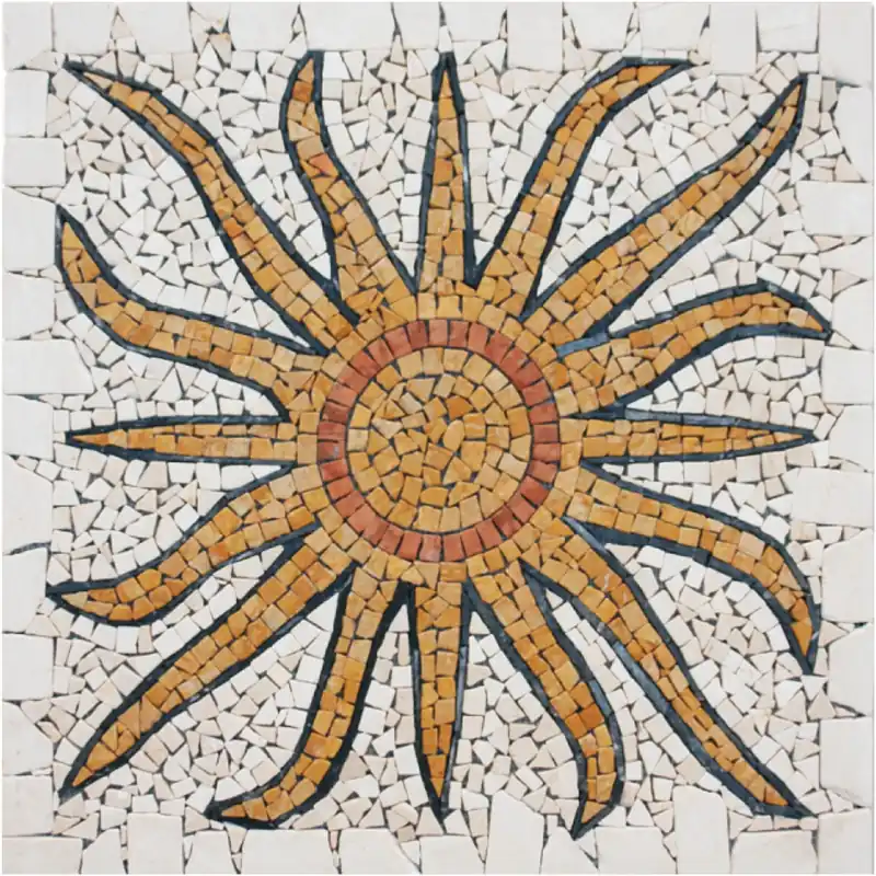 Rosone decorativo Sole 66 cm x 66 cm Gratis Retour