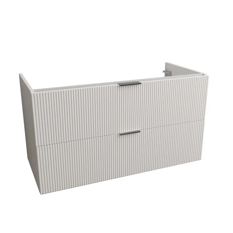 Mobile bagno base lavabo sospesa Frame 100x45x54 cm bianco opaco Flitsaanbieding