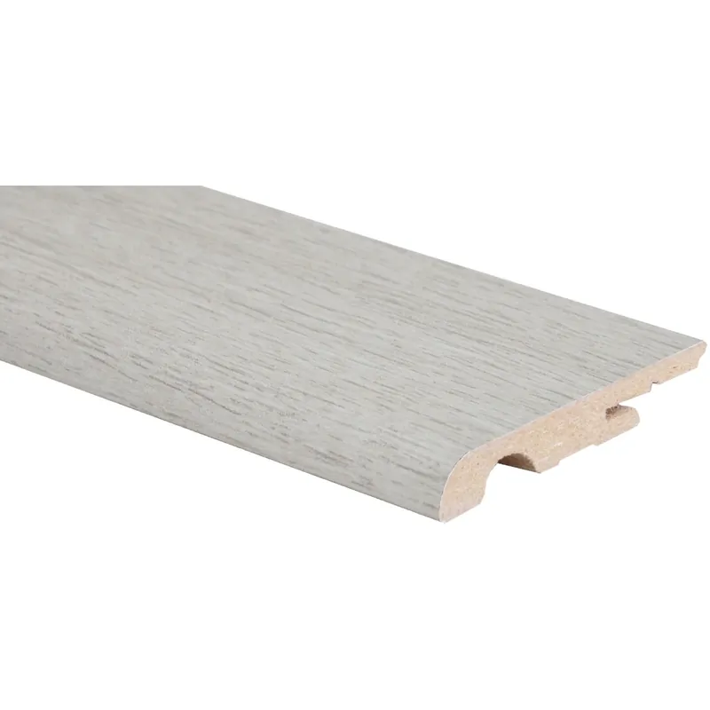 Battiscopa in MDF rivestito rovere-grigio H 8 cm Koop Online