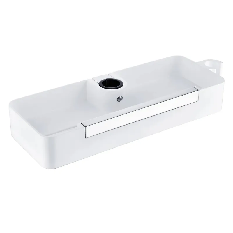 Beperkt Aanbod Porta oggetti doccia Concept in ABS bianco