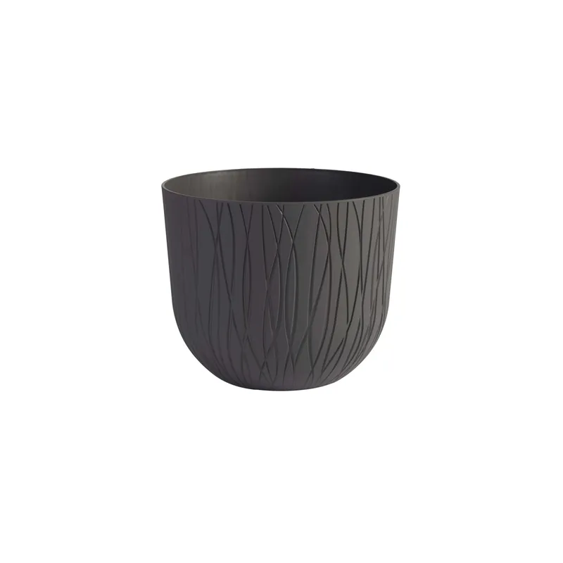 Rechtstreeks Van De Fabrikant Vaso da esterno NATUREmood grigio 30 cm
