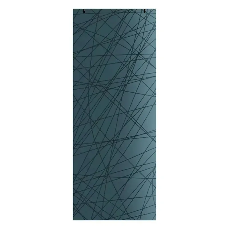 Porta scorrevole esterno muro in cristallo disegno Armonia Fumè 86x215 cm Dagaanbieding