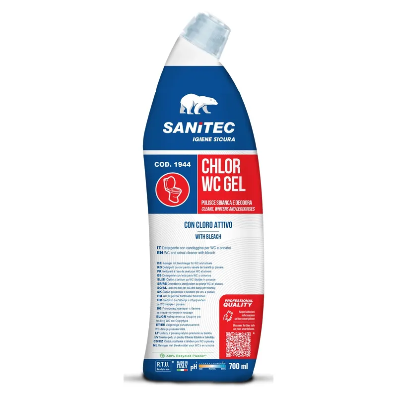 Beperkt Aanbod Disincrostante Chlor WC Gel candeggina 700 ml