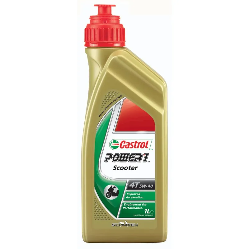 Betaalbaar Castrol lubrificante Power 1 Scooter 4T 5W40 L 1