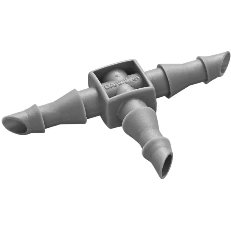 Betaalbaar Gardena Classic raccordo a T per tubi di linea/derivazione 4,6 mm (3/16") 10 pz