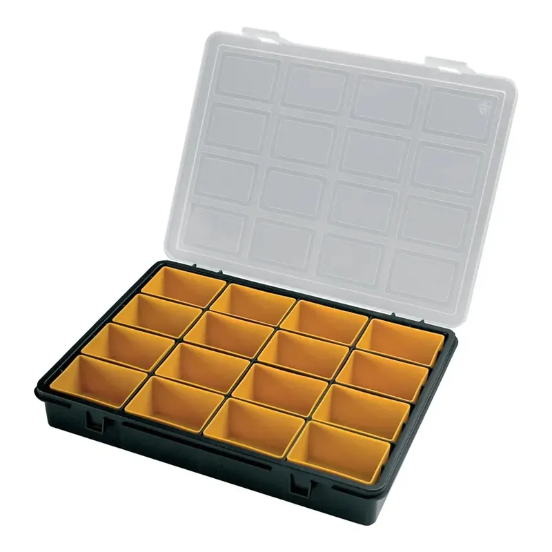 Premium Porta minuteria con 16 vaschette removibili 3,7x24,2x18 cm
