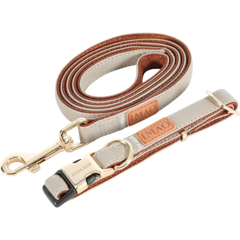 Seizoensaanbieding Guinzaglio per cani Mayfair 15mm/120 cm beige