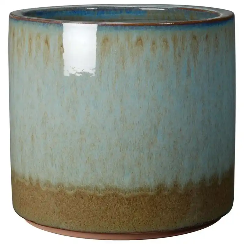 Vaso in terracotta smaltata Ocean Deroma Ø 30 cm Veilige Betaling