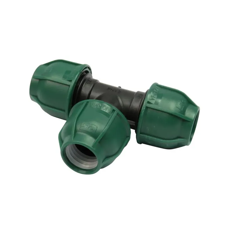 Raccordo a compressione PN 10,Tee ridotto a 90° Favoriet