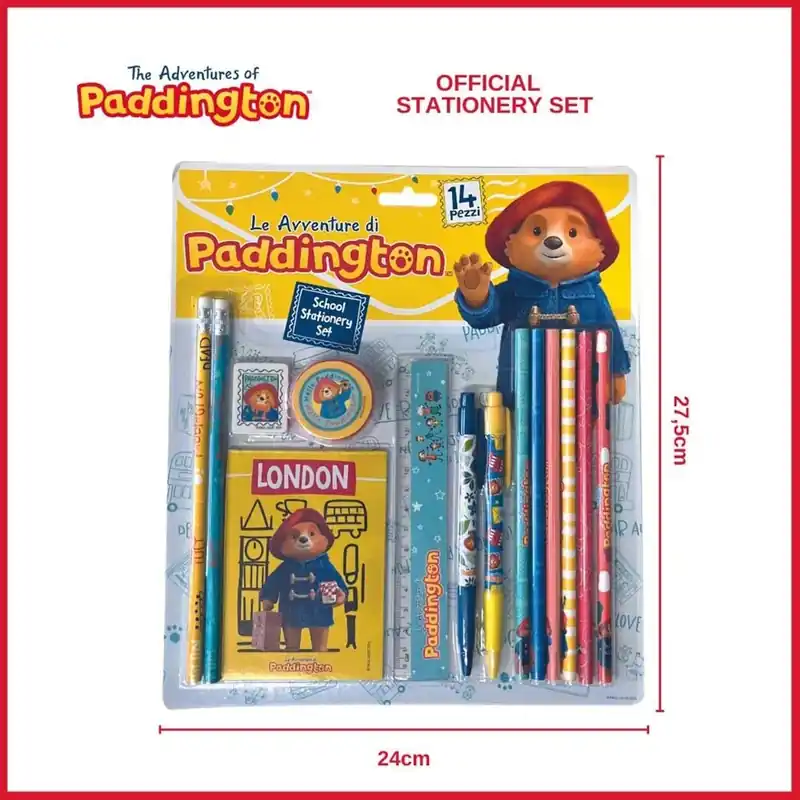 Set cancelleria Le Avventure di Paddington 14 pz Express Levering
