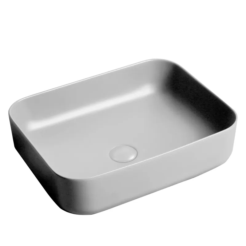 Lavabo d`appoggio Nature grigio 500x400x135 mm Koop Online
