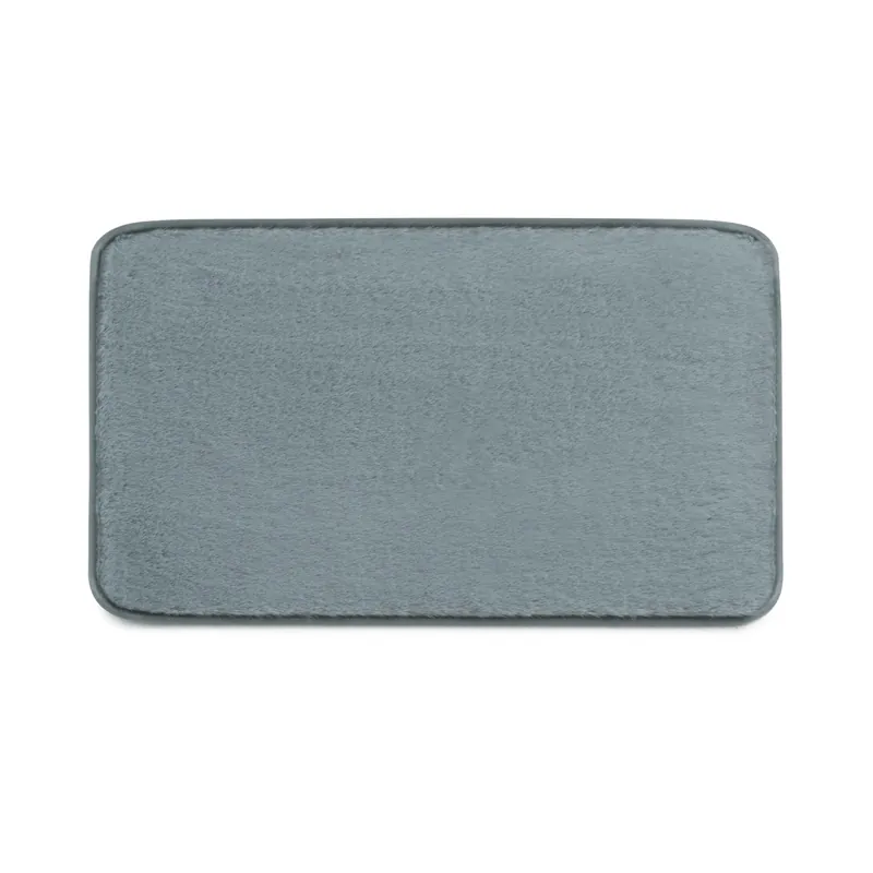 Betaalbaar Tappeto bagno Fuzzy 50x80 cm azzurro