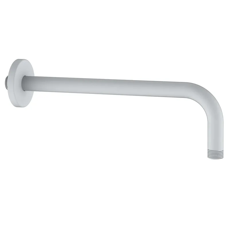 Op = Op Braccio doccia tondo in acciaio Ø20 mm L 30 cm bianco opaco