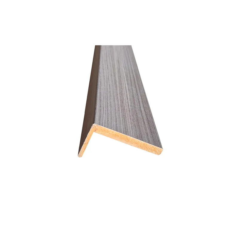Coprifilo liscio in mdf impial. Moka alt 7 cm con ala da 4 cm Actieprijs