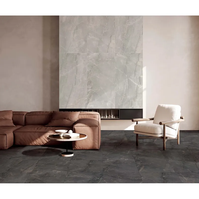 Piastrella in gres porcellanato Charisma nero 59x118 cm 1,39 m² Meest Verkocht