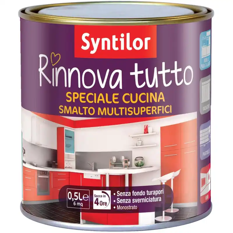 Veilige Betaling Syntilor Smalto all`acqua Rinnova tutto Speciale Cucina zenzero 0,5 l