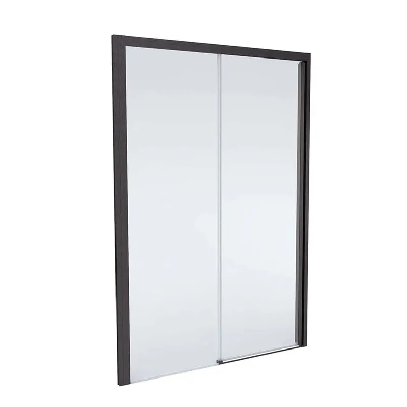 Porta doccia scorrevole Elite 146,5-150,5x200 cm metallo Alleen Vandaag