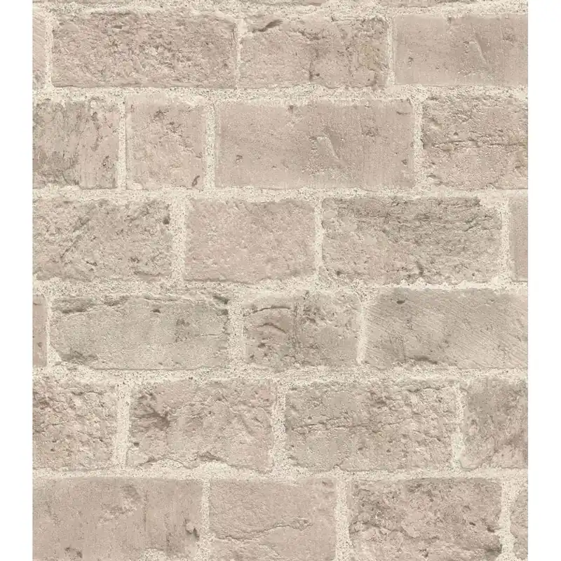 Carta da parati Pietra beige 10,05 m x 53 cm Actieprijs