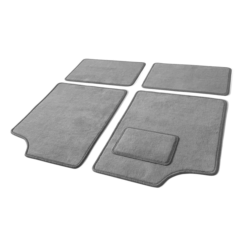 Set di 4 tappetini in tessuto per vano piedi misura B Premium