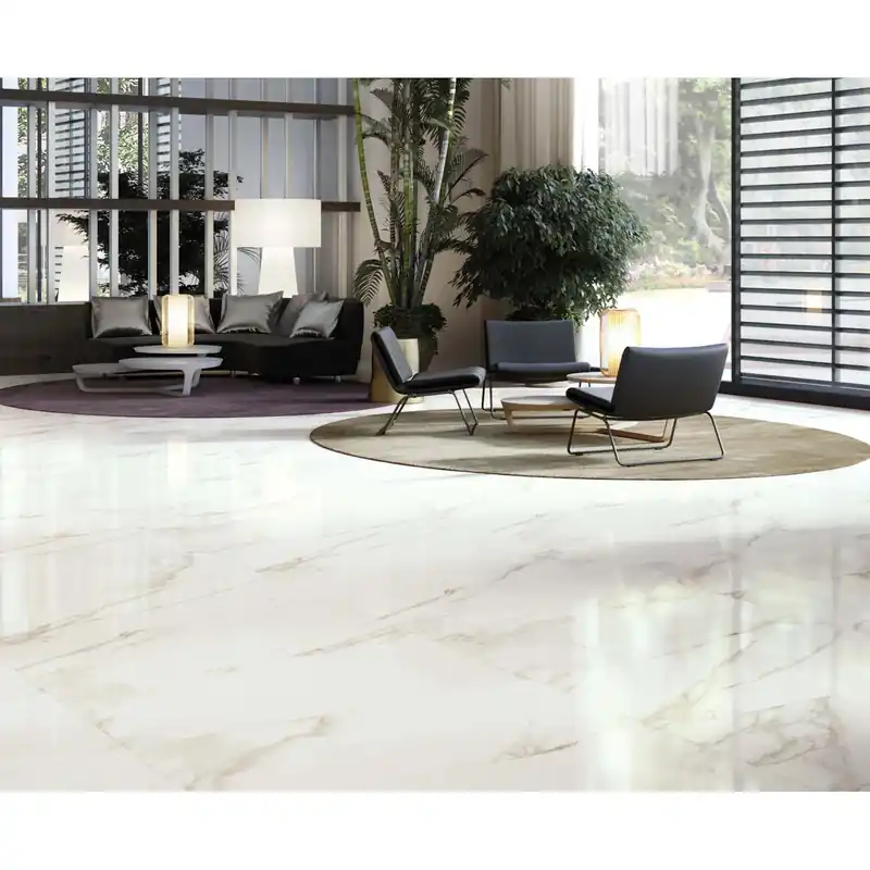Piastrella in gres porcellanato Marmo Calacatta venato oro 60x120 cm 1,44 m² Uitverkoop
