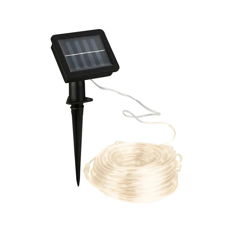 Express Levering Striscia LED solare Outdoor bianco caldo 10 m