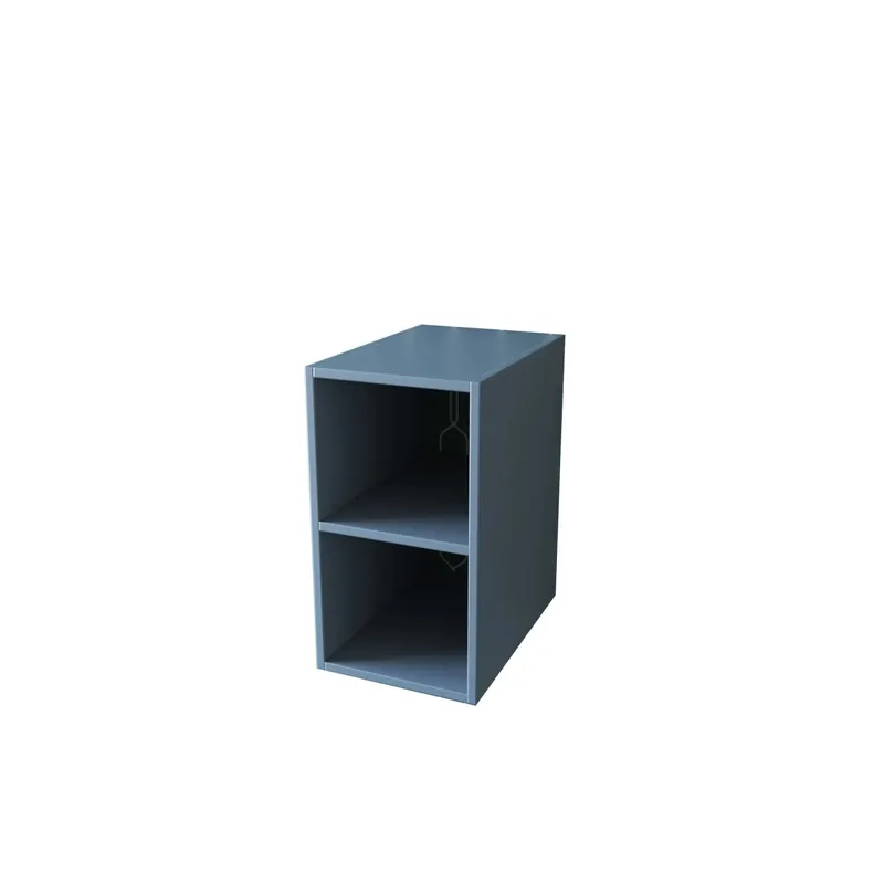 Shop Nu Mobile bagno base sospesa Cloud 30x54x45 cm grigio polvere vani a giorno
