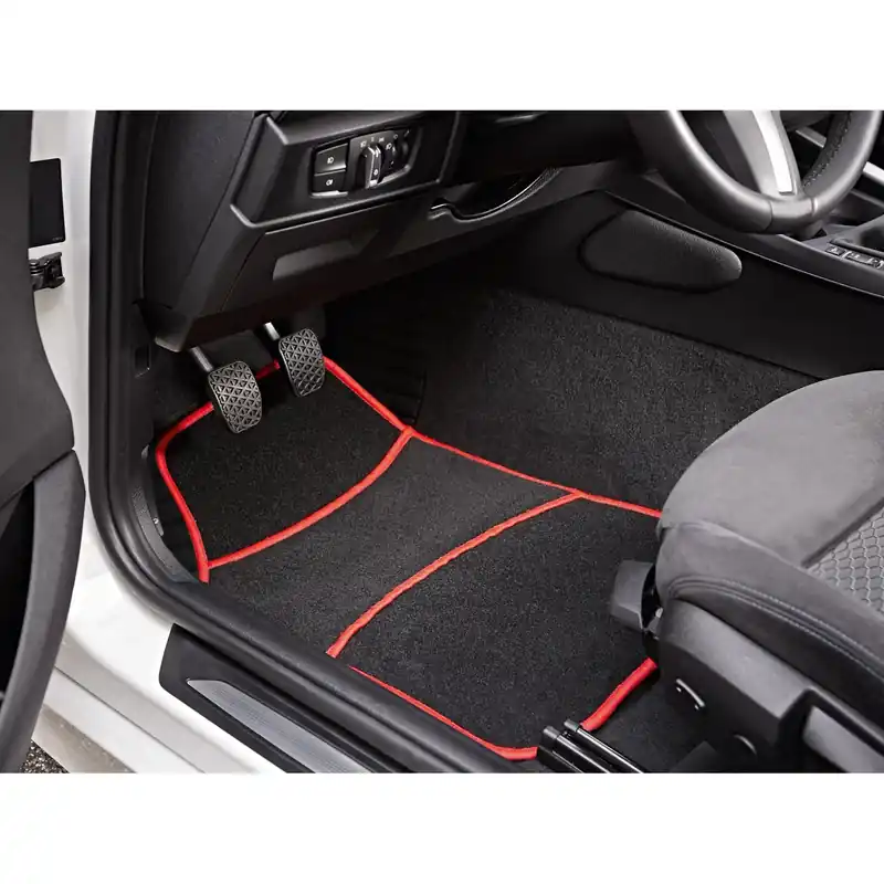 Must-Have OBI tappetini in tessuto rosso set da 4 pz