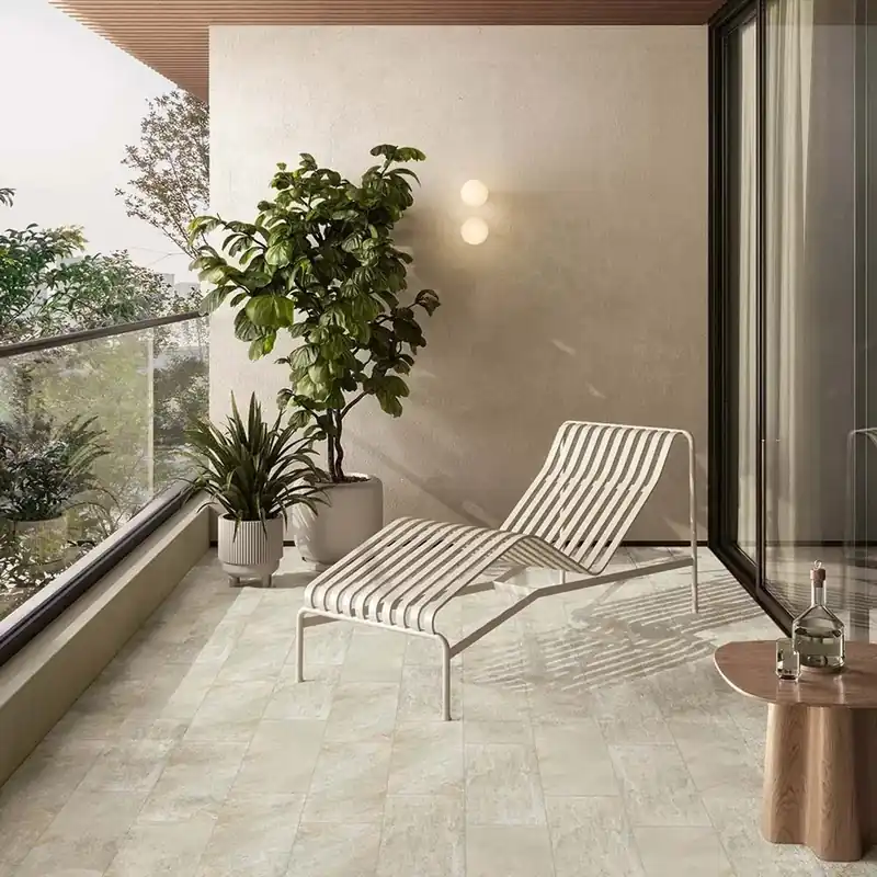 Premium Piastrella in gres porcellanato Ea-Natural Stone beige 20x40,4 cm 1,46 m²